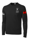 Hellraisers 2D BSB Long Sleeve Competitor Tee with Two Sleeve Print