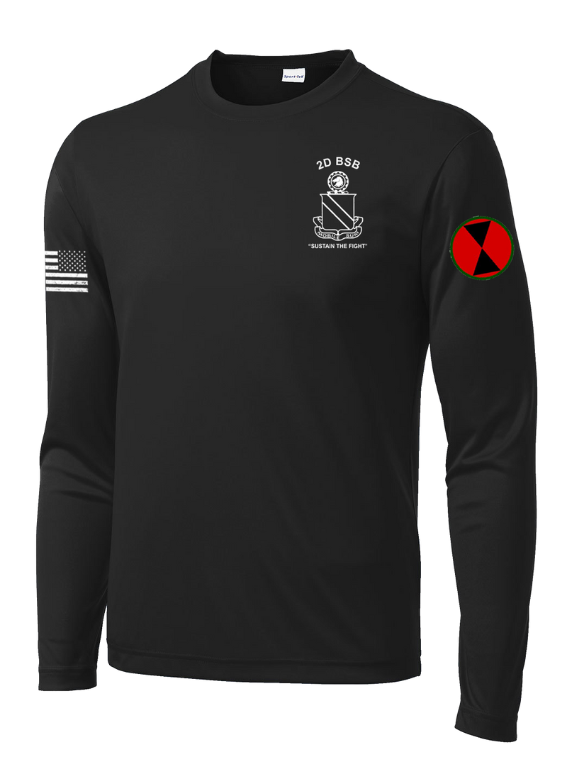 Hellraisers 2D BSB Long Sleeve Competitor Tee with Two Sleeve Print