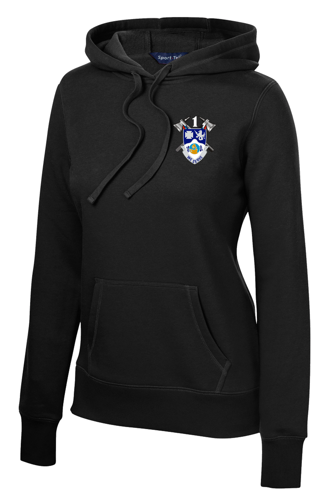 Apache 1-23 IN Ladies Poly/Cotton Blend Hoodie