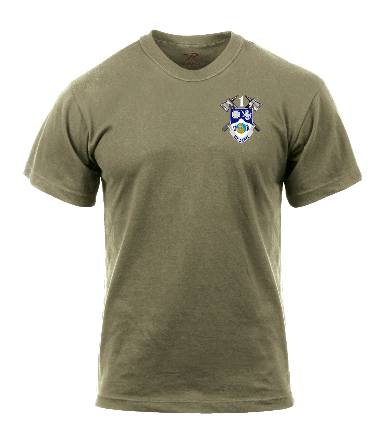 Apache 1-23 IN AR 670-1 Coyote Brown T-Shirt