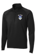 I Co FSC 1-23 IN BN 1/2 Zip Raglan Performance Pullover