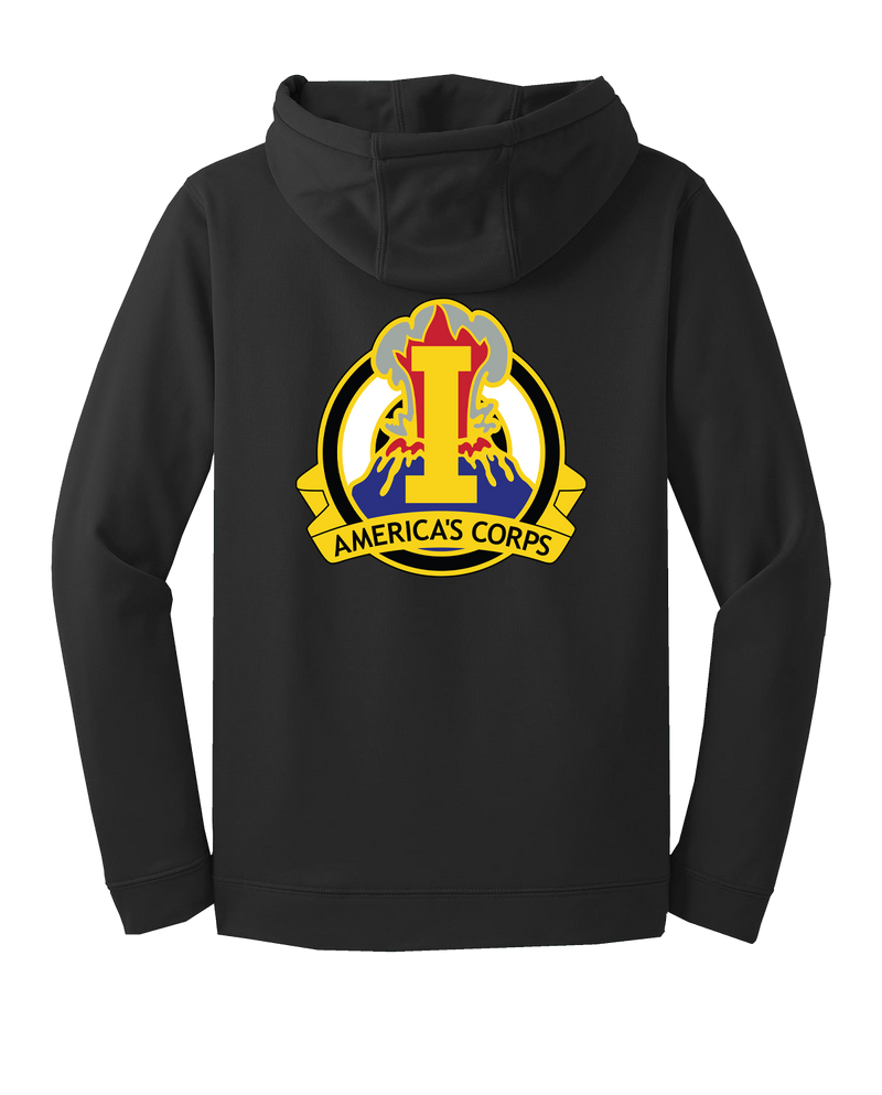I Corps LEA Fleece Hooded Pullover