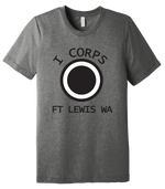 I Corps Ft Lewis Unisex Tri-Blend Tee