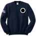 IG I Corps Blend Crewneck Sweatshirt with Right Sleeve Flag
