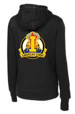 I Corps LEA Ladies Poly/Cotton Blend Hoodie