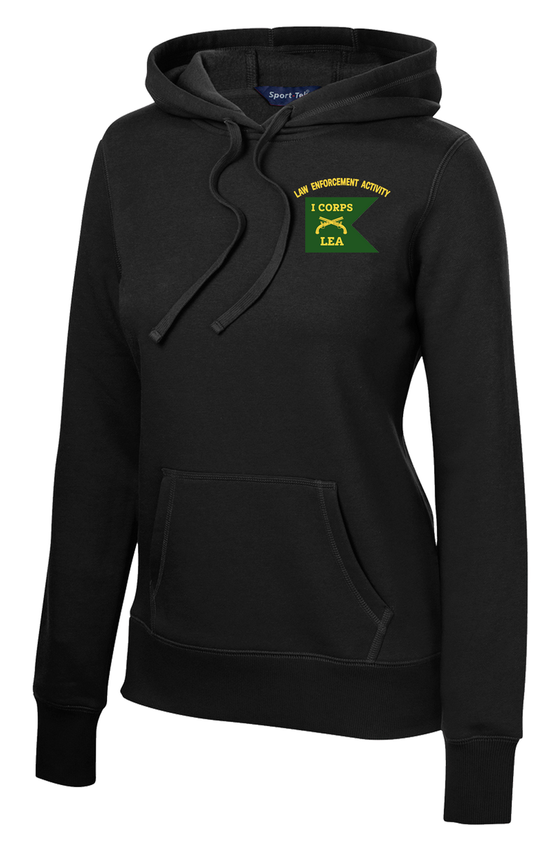 I Corps LEA Ladies Poly/Cotton Blend Hoodie