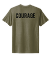 I Corps COURAGE Unisex Tri-Blend Tee