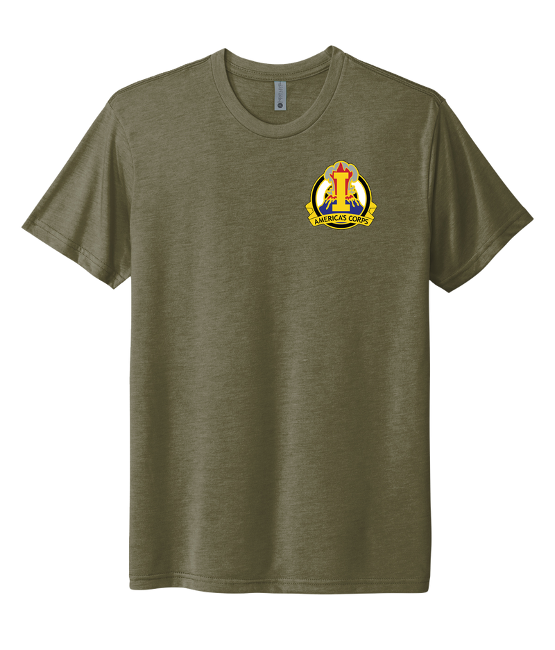 I Corps COURAGE Unisex Tri-Blend Tee