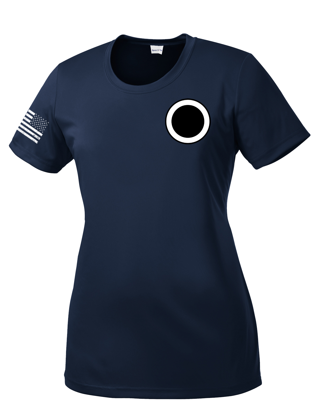 IG I CORPS Ladies Competitor Tee with Right Sleeve Flag