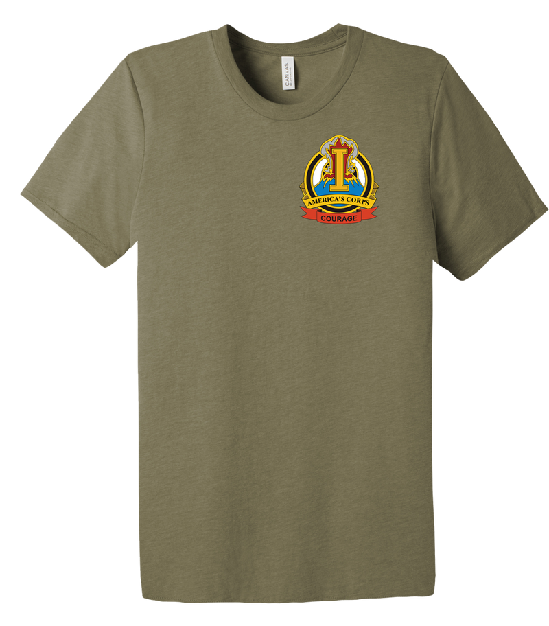 I CORPS H2FAST Unisex Triblend Short Sleeve Tee