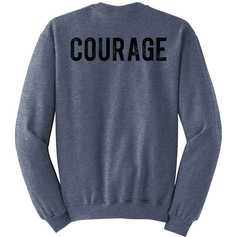 I Corps COURAGE Blend Crewneck Sweatshirt