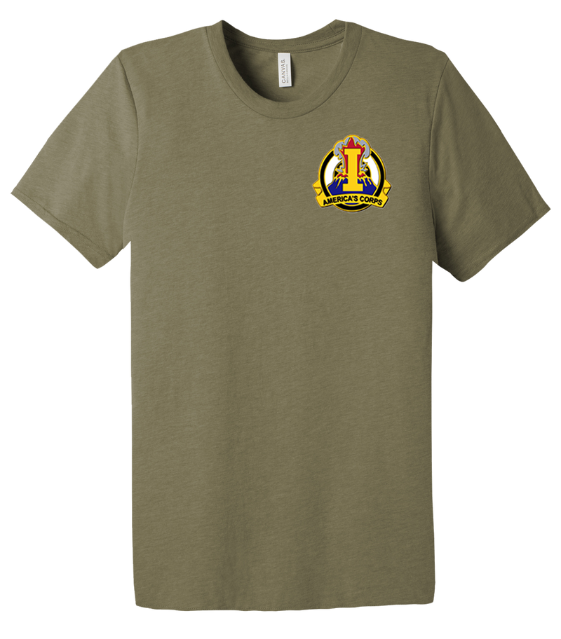 JBLM IRC Unisex Triblend Short Sleeve Tee