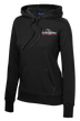 MAMC DEM Ladies Poly/Cotton Blend Hoodie with Right Sleeve Flag