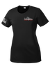 MAMC DEM Ladies Competitor Tee with Right Sleeve Flag