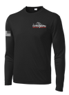 MAMC DEM Long Sleeve Competitor Tee with Right Sleeve Flag