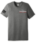 MAMC DEM Unisex Triblend Short Sleeve Tee with Right Sleeve Flag