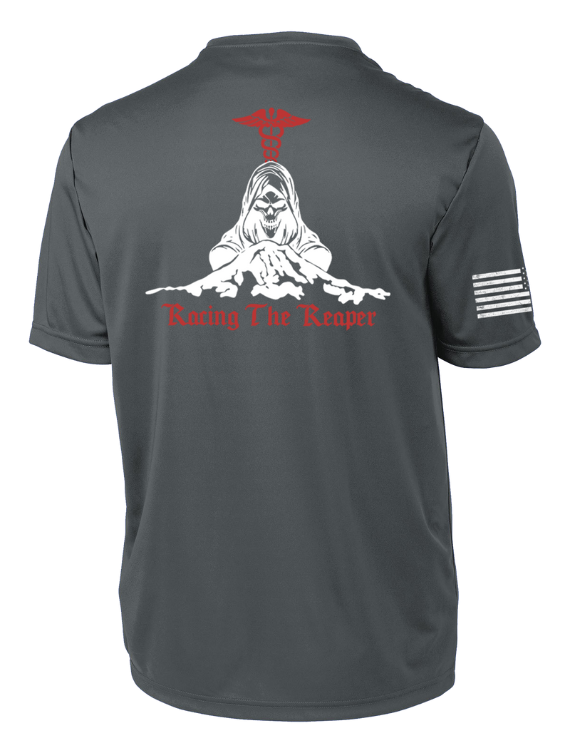 MAMC DEM Competitor Tee with Right Sleeve Flag