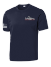 MAMC DEM Competitor Tee with Right Sleeve Flag