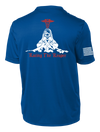 MAMC DEM Competitor Tee with Right Sleeve Flag