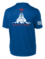 MAMC DEM Competitor Tee with Right Sleeve Flag