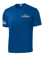 MAMC DEM Competitor Tee with Right Sleeve Flag