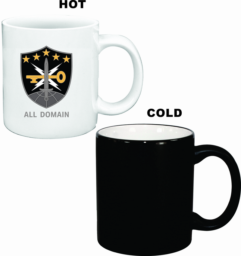 Multi Domain Effects BN Logo Appearing Coffee Mug