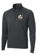 MED PLT 2-1 IN 1/2 Zip Raglan Performance Pullover