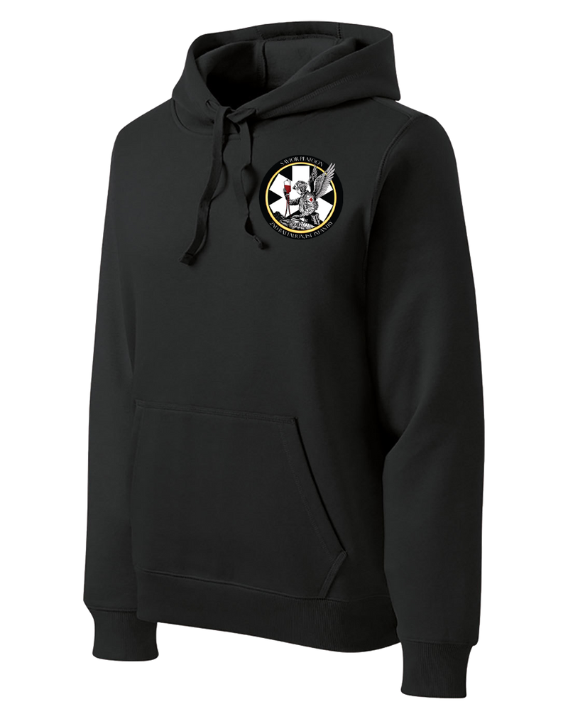 MED PLT 2-1 IN Poly/Cotton Blend Hoodie