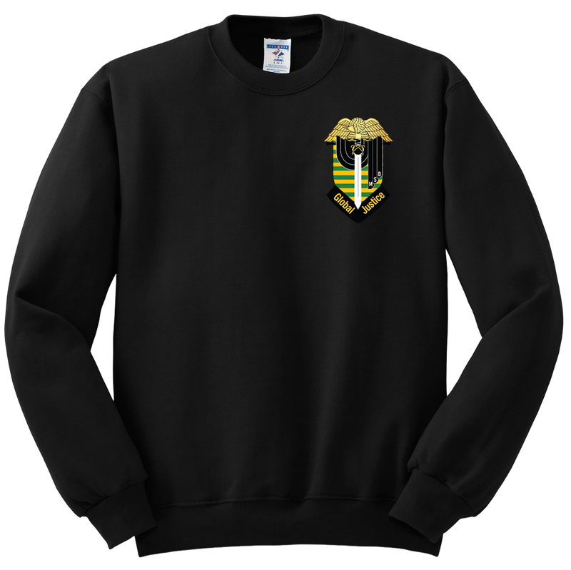 Military Support Detachment Blend Crewneck Sweatshirt