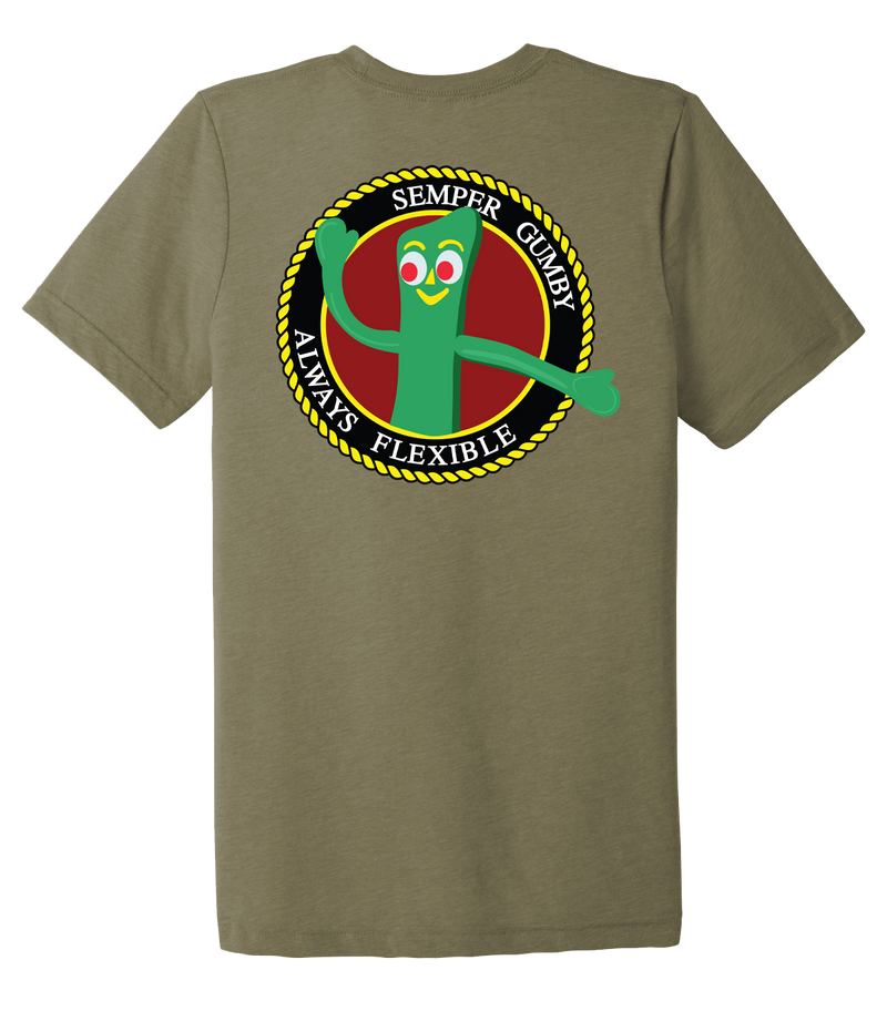 Military Support Detachment Unisex Triblend Short Sleeve Tee