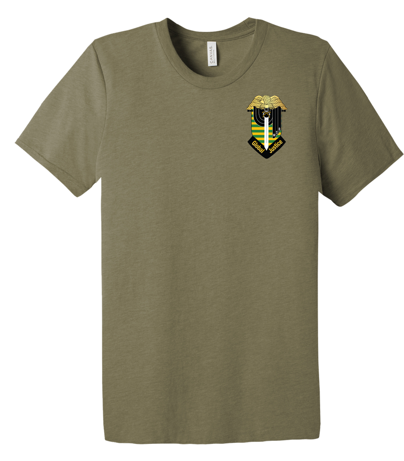 Military Support Detachment Unisex Triblend Short Sleeve Tee