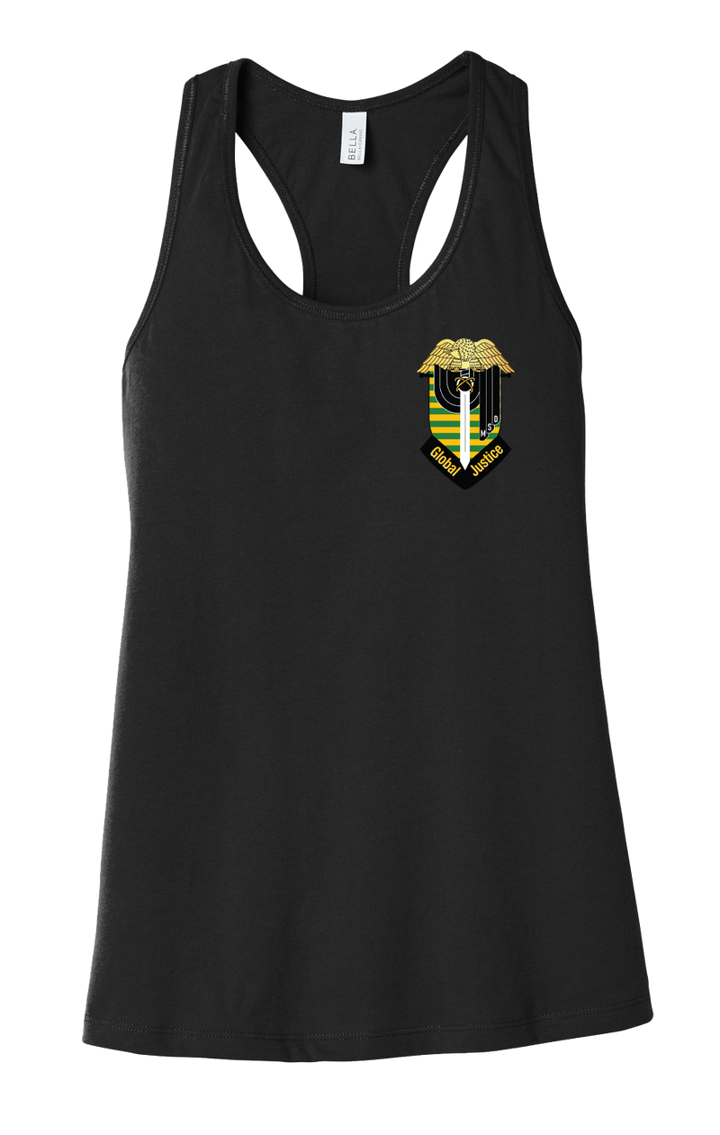 Military Support Detachment Women's Jersey Racerback Tank