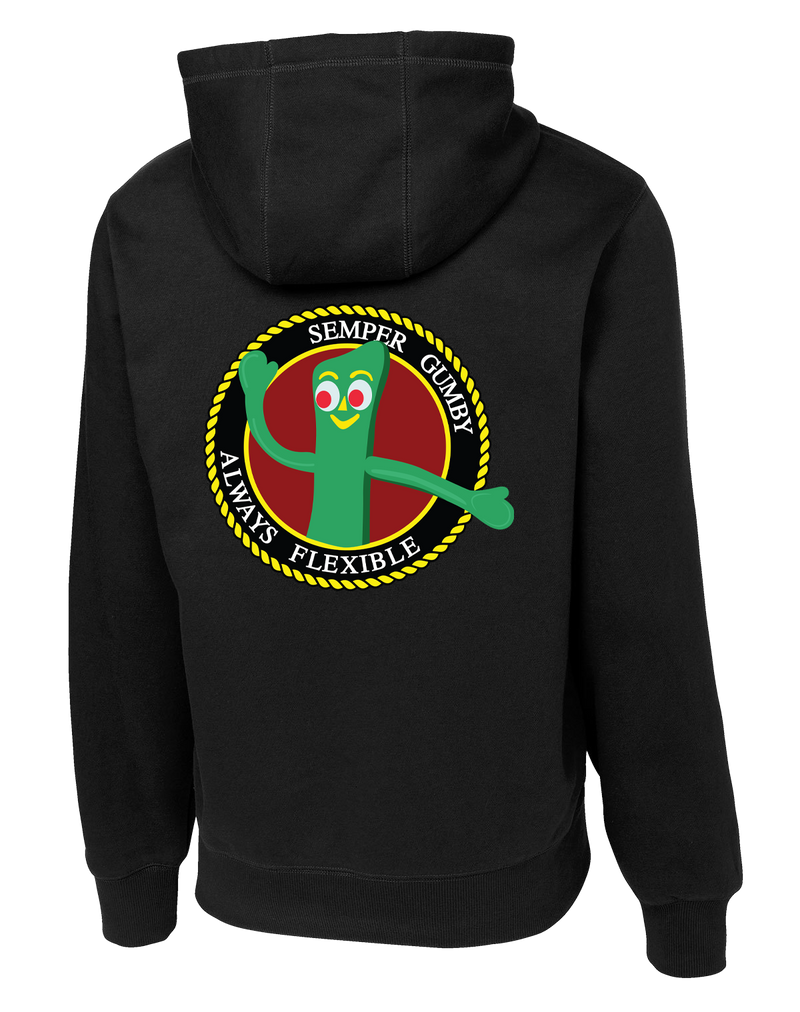 Military Support Detachment Poly/Cotton Blend Hoodie