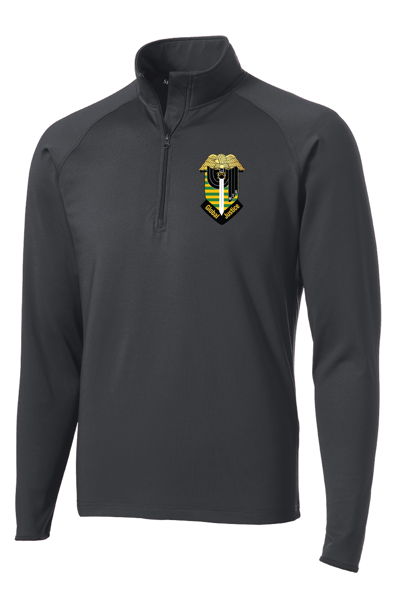 Military Support Detachment 1/2 Zip Raglan Performance Pullover