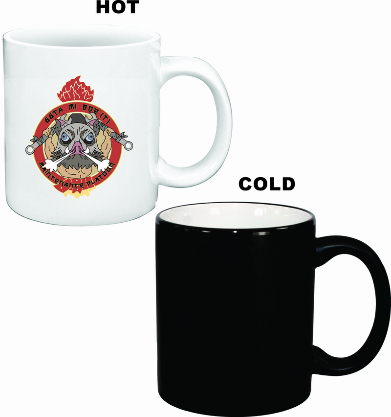 Maintenance Platoon, HHC, 66th MIB Logo Appearing Coffee Mug