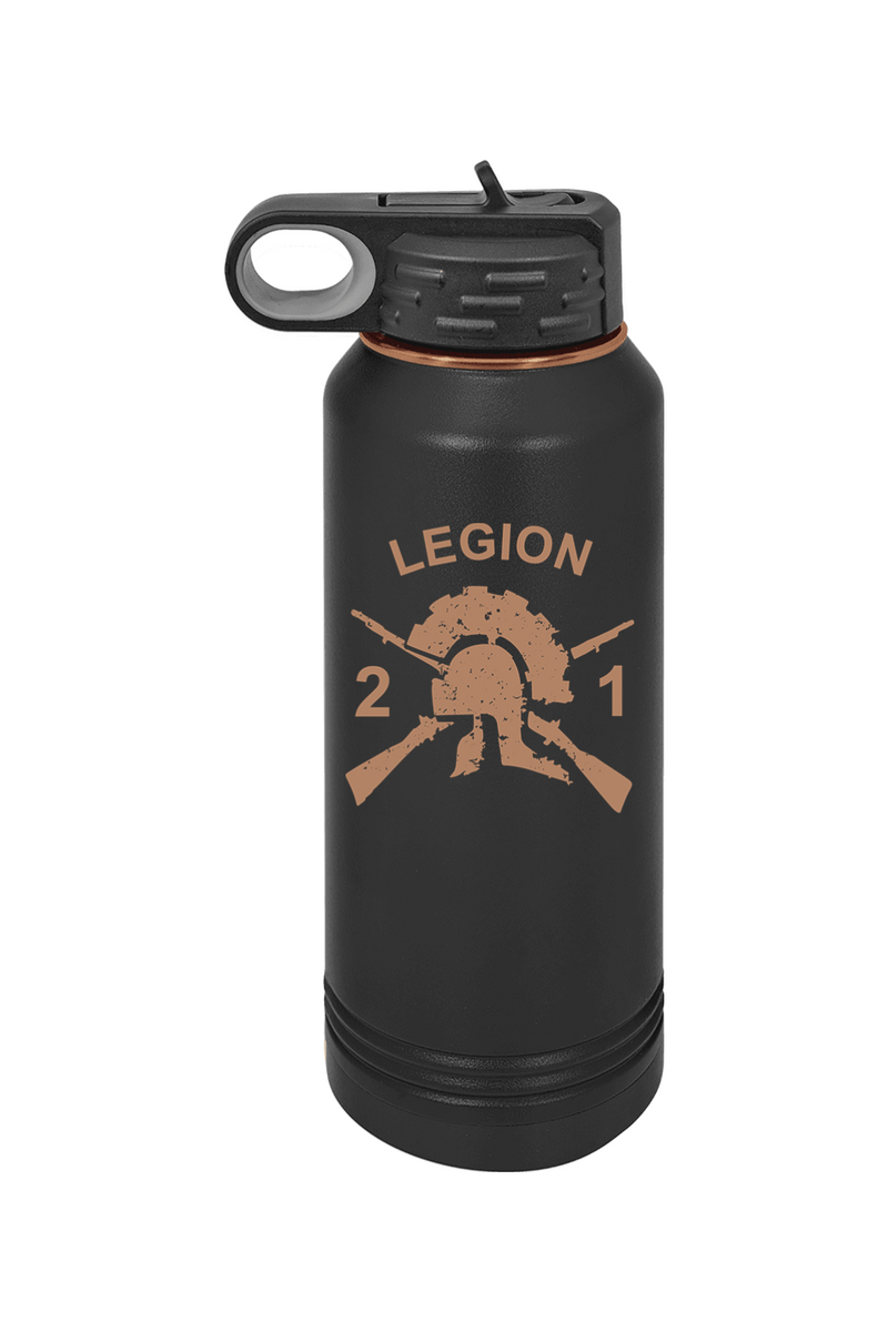 A Co 2-1 IN 32 oz. ION-Plated Water Bottle Engraved