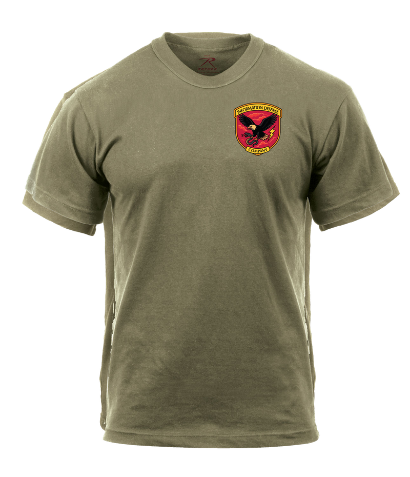 Information Dominance MDEB AR 670-1 Coyote Brown T-Shirt