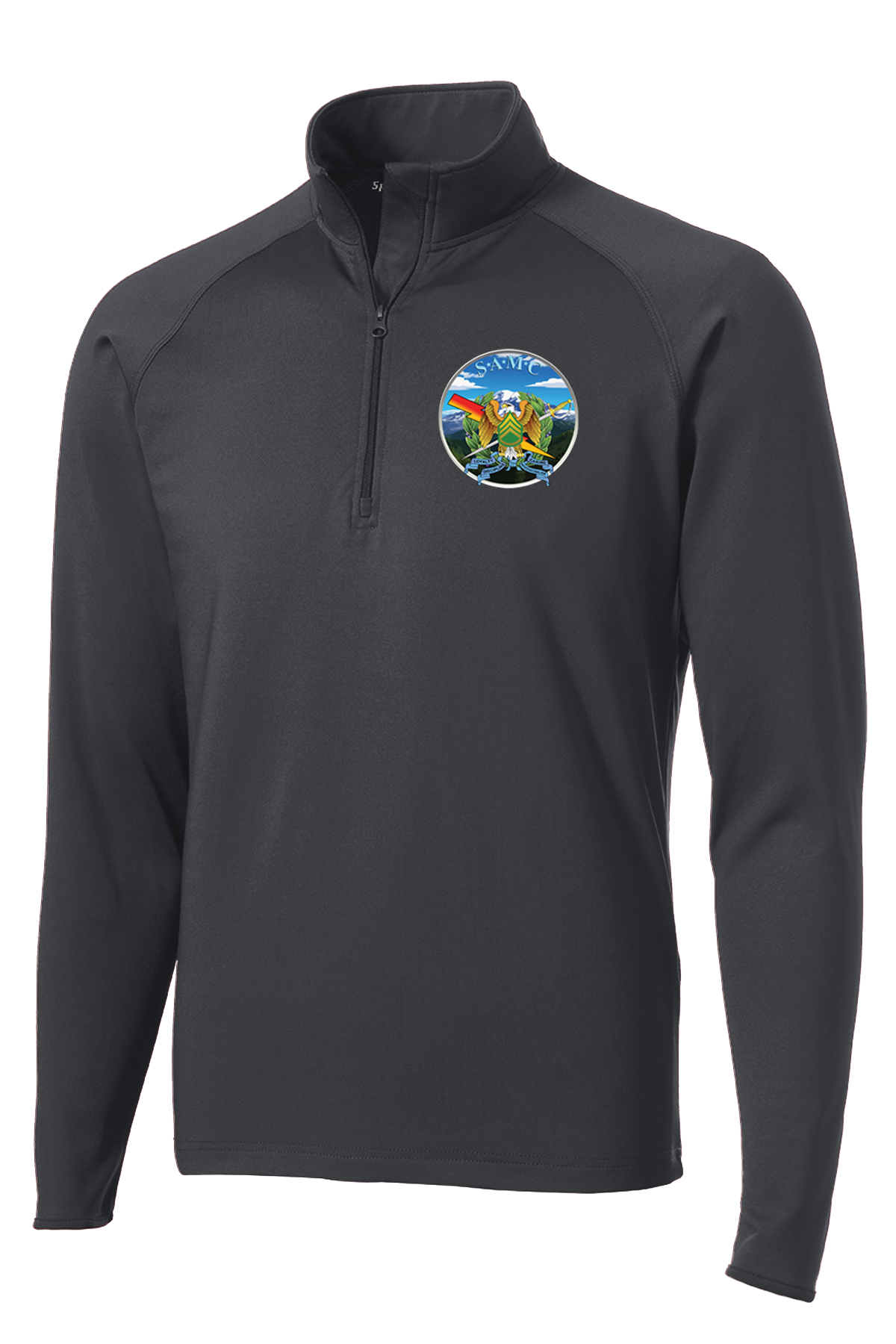 SAMC JBLM 1/2 Zip Raglan Performance Pullover