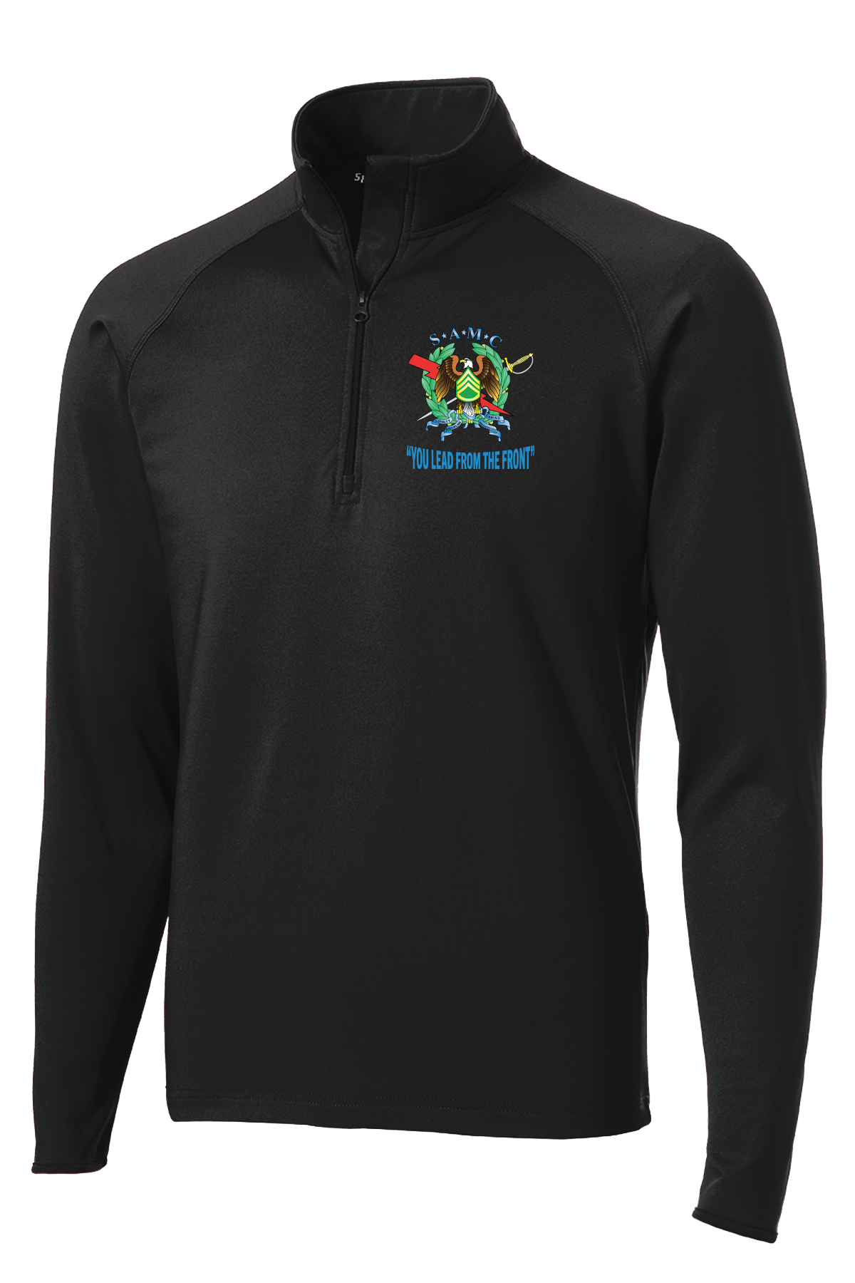 Sergeant Audie Murphy Club 1/2 Zip Raglan Performance Pullover