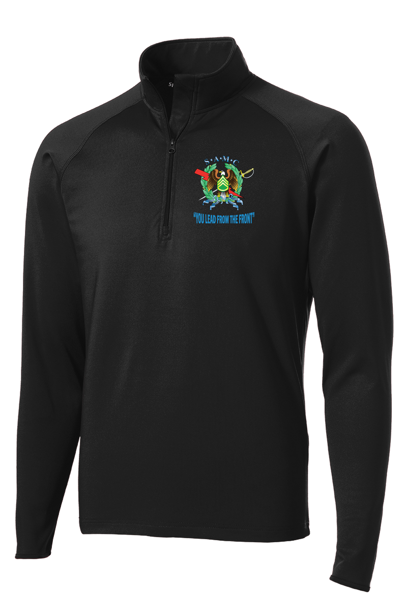 Sergeant Audie Murphy Club 1/2 Zip Raglan Performance Pullover