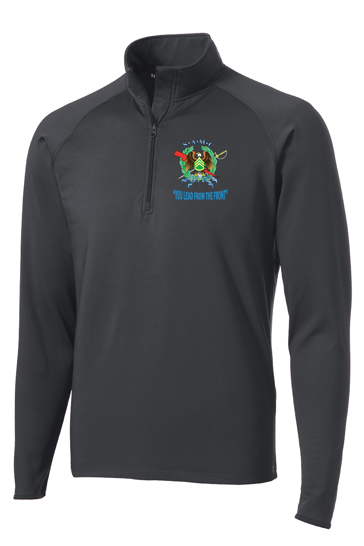 Sergeant Audie Murphy Club 1/2 Zip Raglan Performance Pullover