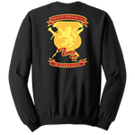 SMC WIESBADEN Blend Crewneck Sweatshirt with Back Design