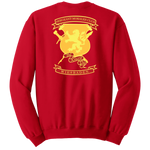 SMC WIESBADEN Blend Crewneck Sweatshirt with Back Design