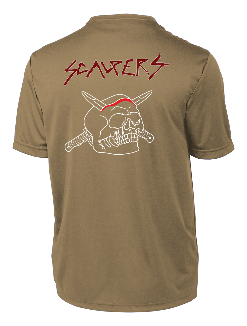 Scalpers Platoon A Co 1-23 IN Competitor Tee