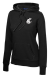 WSU ROTC Ladies Poly/Cotton Blend Hoodie with Right Sleeve Flag