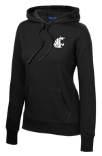 WSU ROTC Ladies Poly/Cotton Blend Hoodie with Right Sleeve Flag