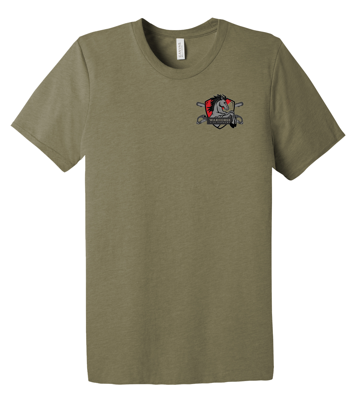 Darkhorse 1-14 CAV Unisex Triblend Short Sleeve Tee (Black PT Approved)