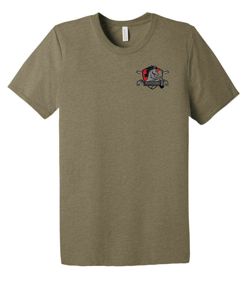 Horseman 1-14 CAV Unisex Triblend Short Sleeve Tee (Black PT Approved)