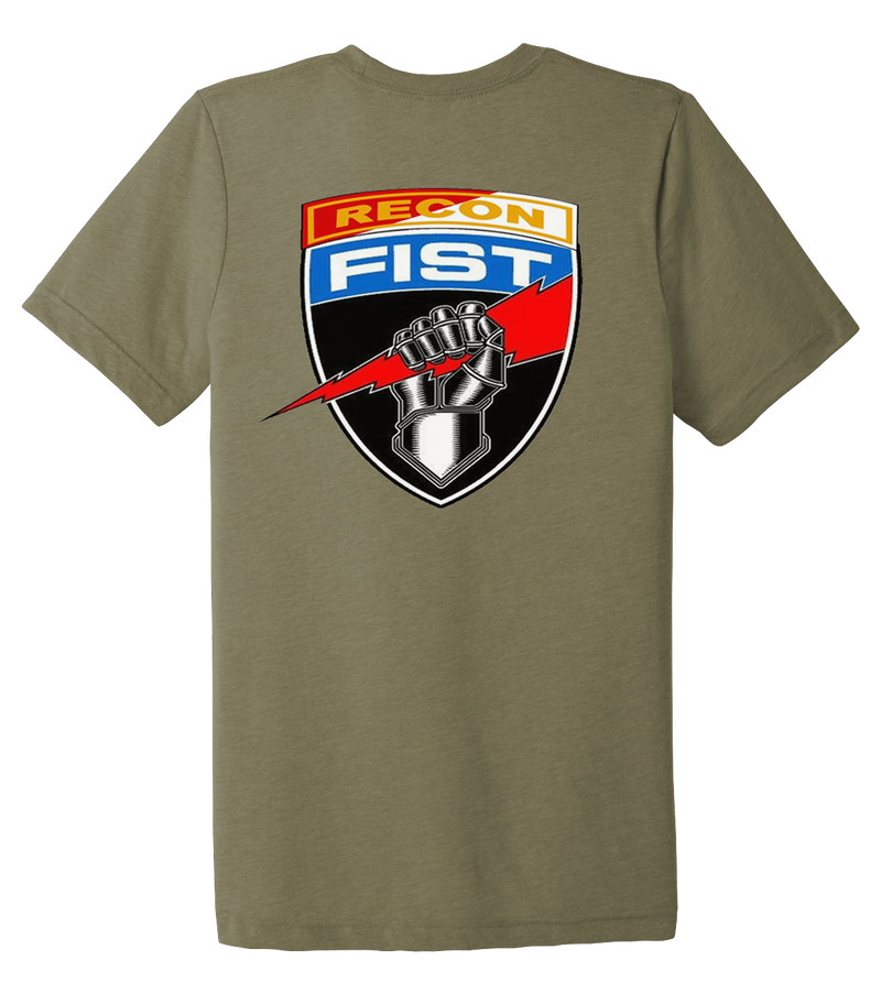 1-14 CAV FIST Unisex Triblend Short Sleeve Tee