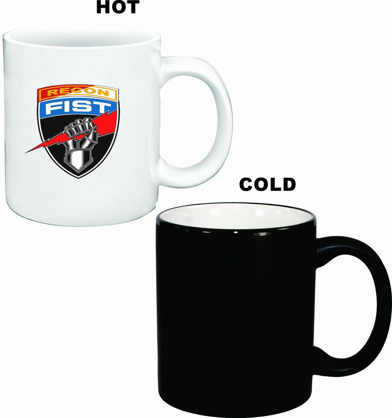 1-14 CAV FIST Logo Appearing Coffee Mug